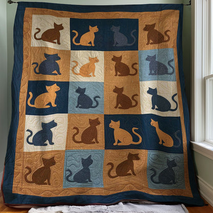 Cat Shape WJ1908004CL Quilt