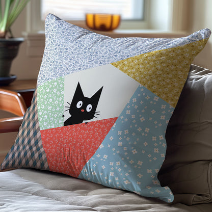 Cat WJ2607046WK Quilt Pillow Case