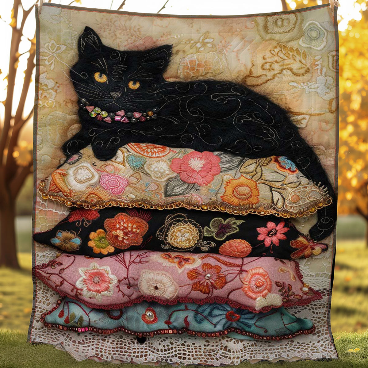 Black Cat WWJ2007005CL Quilt