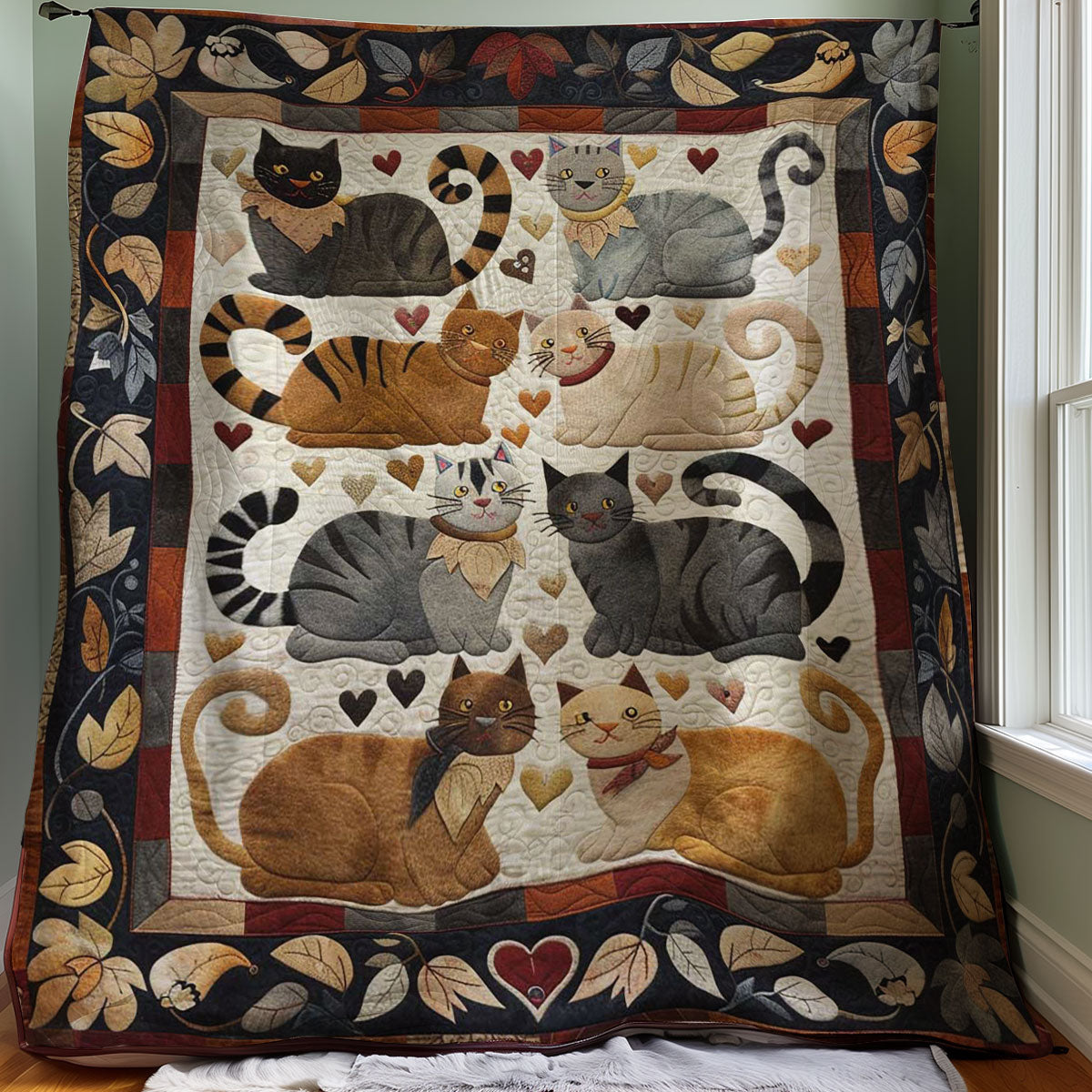 Cats WJ1008011CL Quilt
