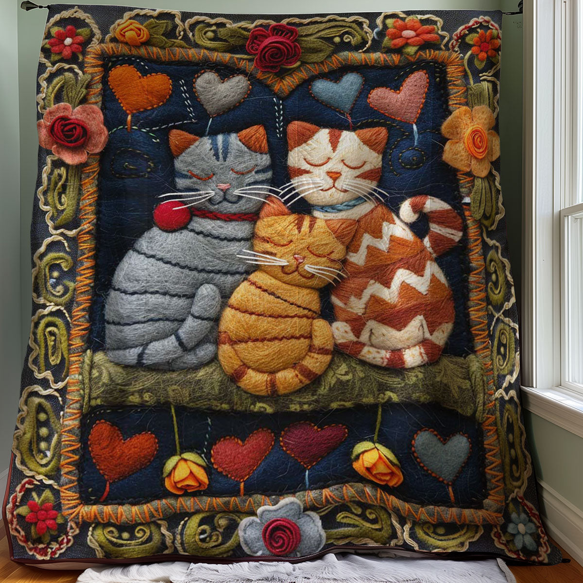 Cats WJ1008012CL Quilt