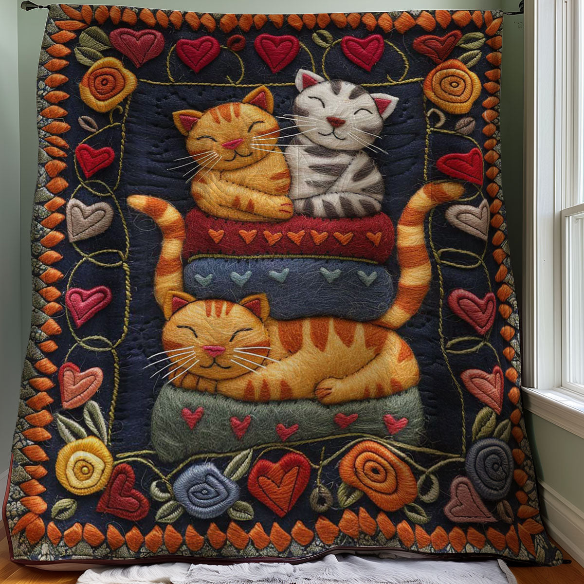 Cats WJ1008013CL Quilt