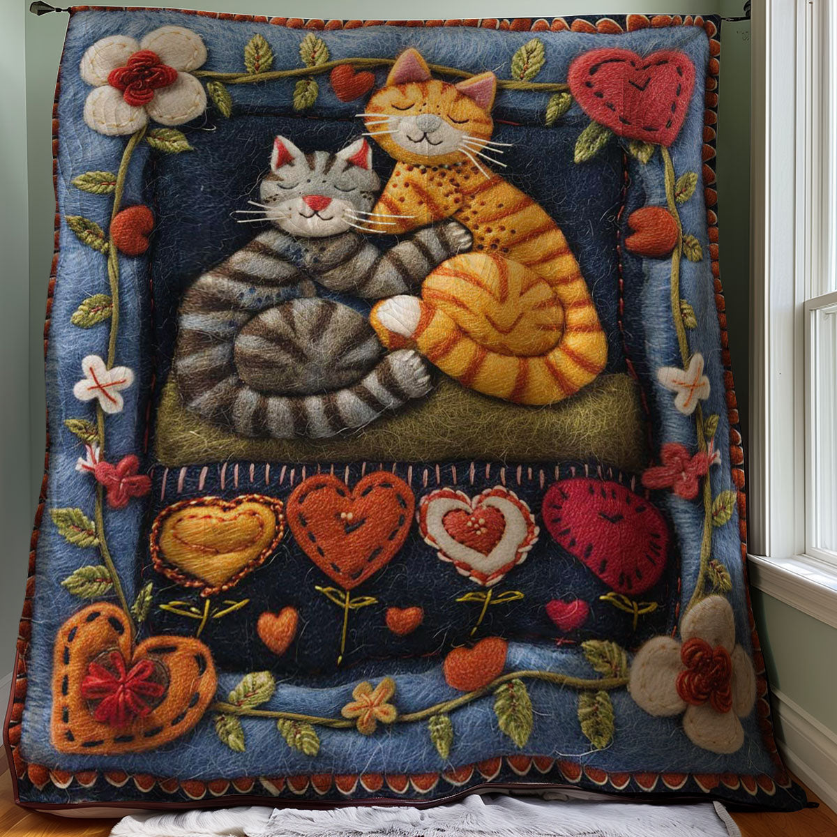 Cats WJ1508007CL Quilt