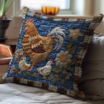 Chicken WJ2108028CL Quilt Pillow Case