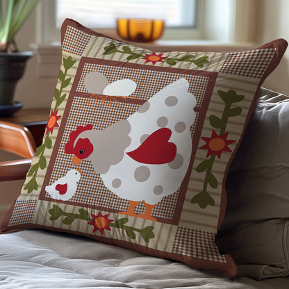 Chicken WJ0208044WQ Quilt Pillow Case