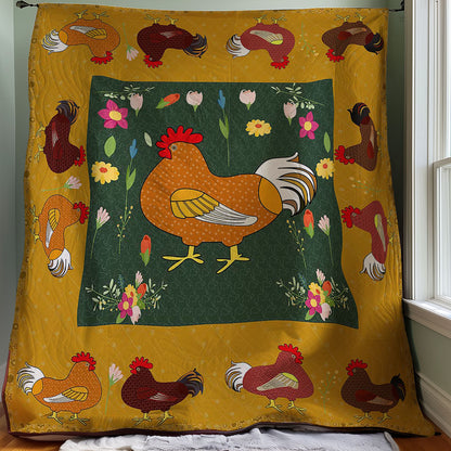 Chicken WJ0308017WL Quilt