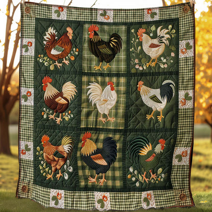 Chicken WJ0407006CL Quilt