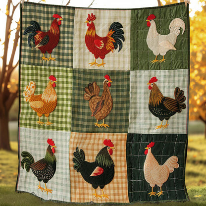 Chicken WJ0407009CL Quilt