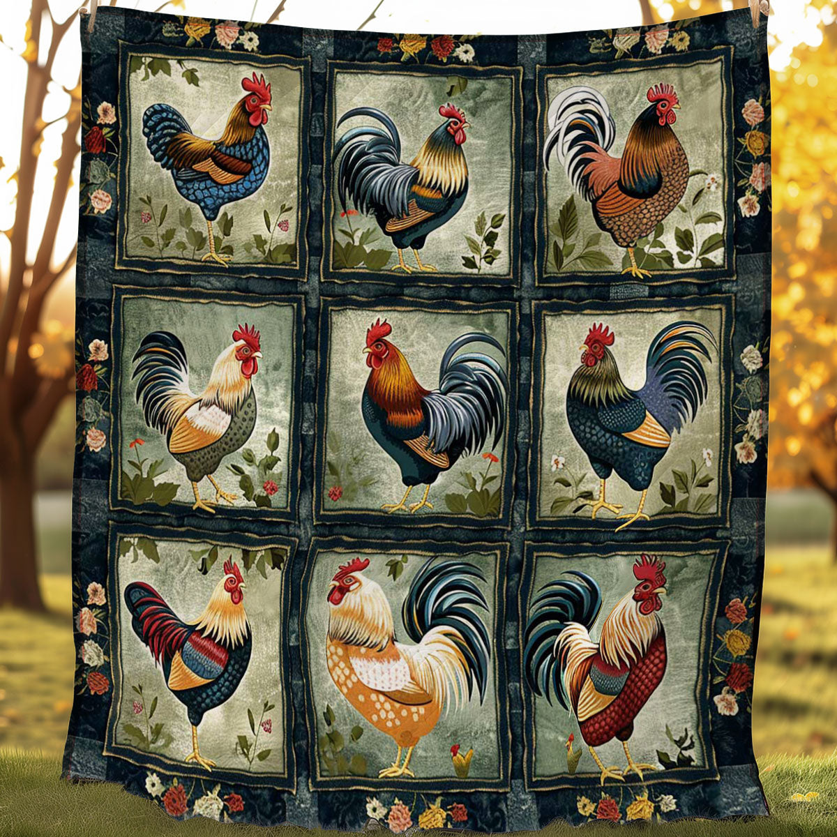 Chicken WJ0607012CL Quilt