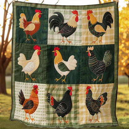 Chicken WJ0607013CL Quilt