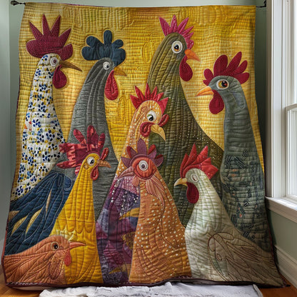 Chicken WJ0708008CL Quilt