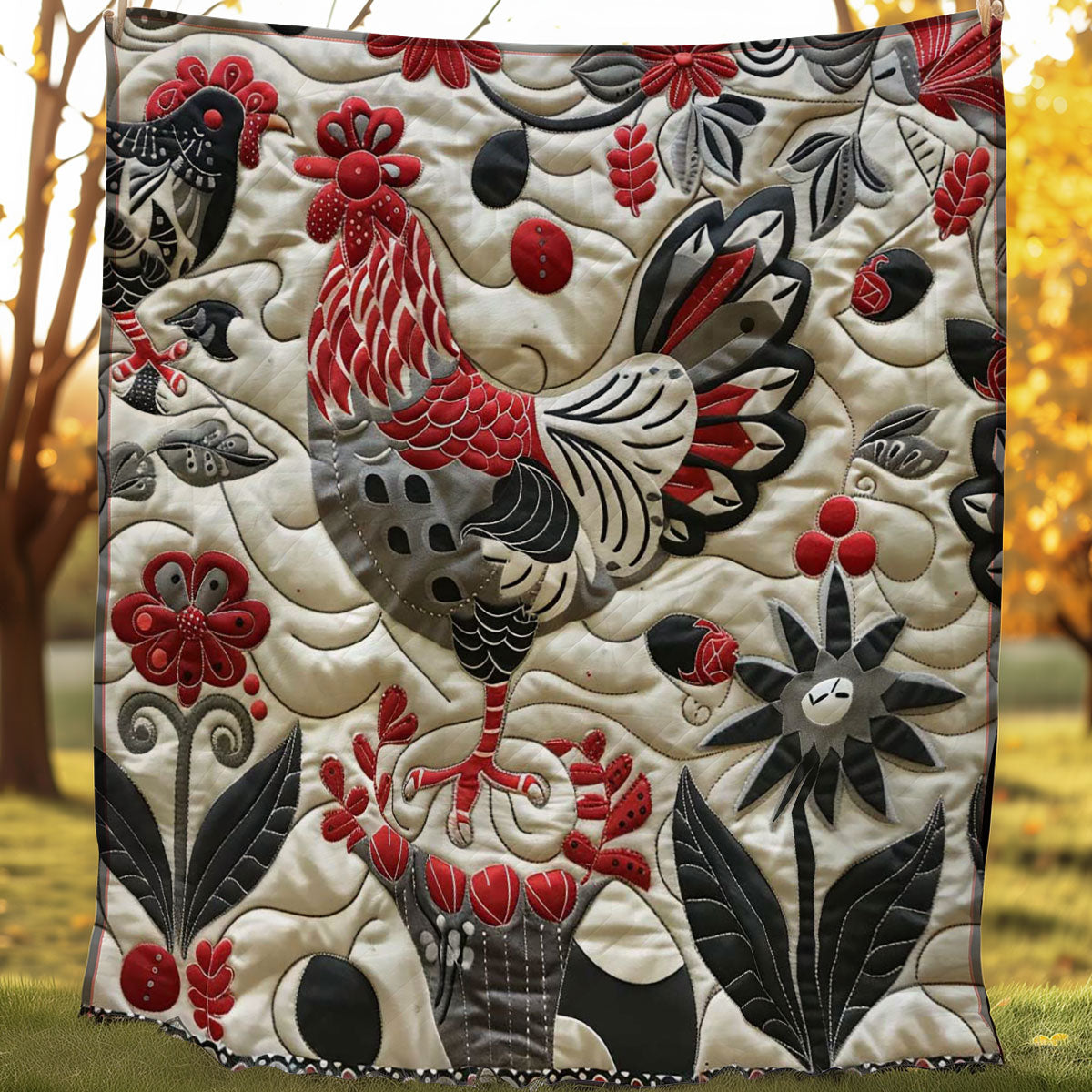 Chicken WJ1506011CL Quilt