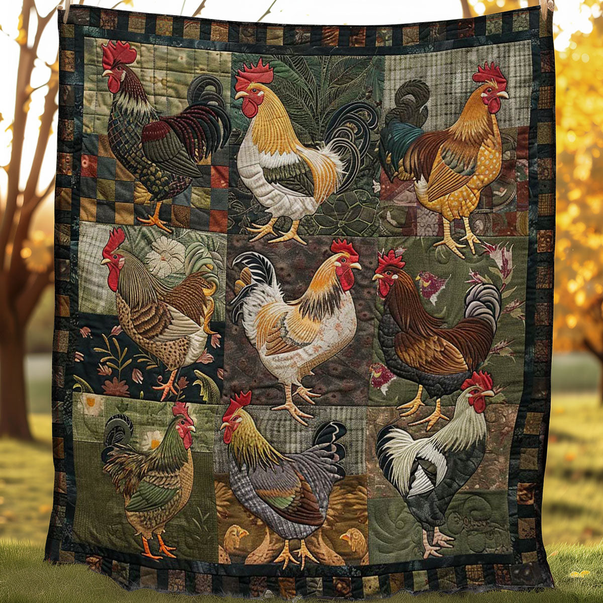 Chicken WJ2207020CL Quilt