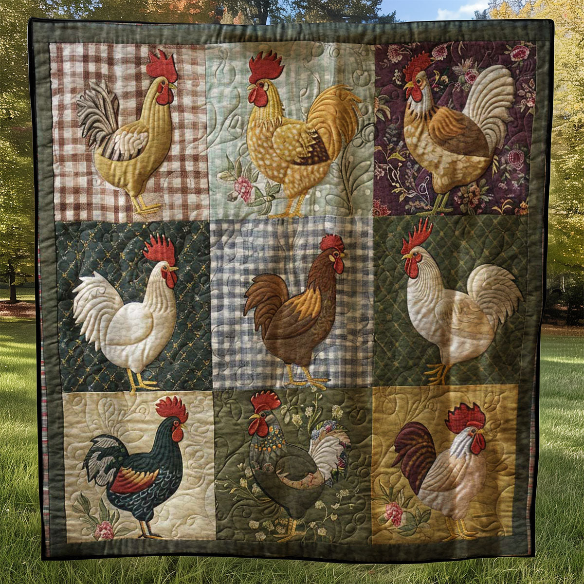 Chicken WJ2307012CL Quilt