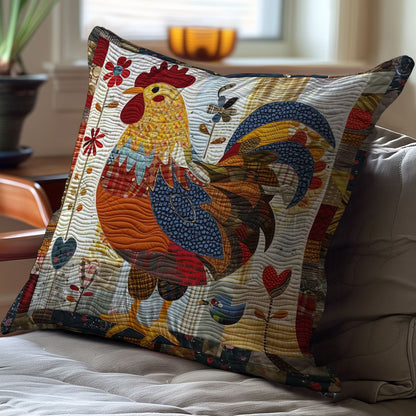 Chicken WJ2307041CL Quilt Pillow Case