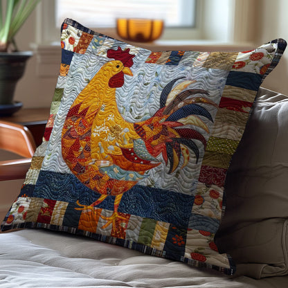 Chicken WJ2407040CL Quilt Pillow Case