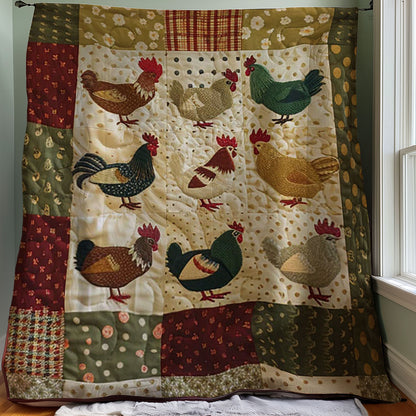 Chicken WJ3007017CL Quilt