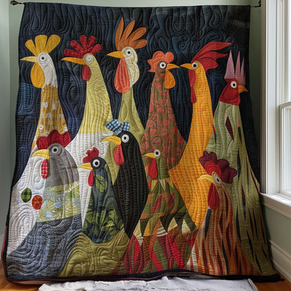 Chicken WJ3007018CL Quilt