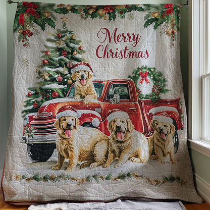 Christmas Dog WJ3107012CL Quilt