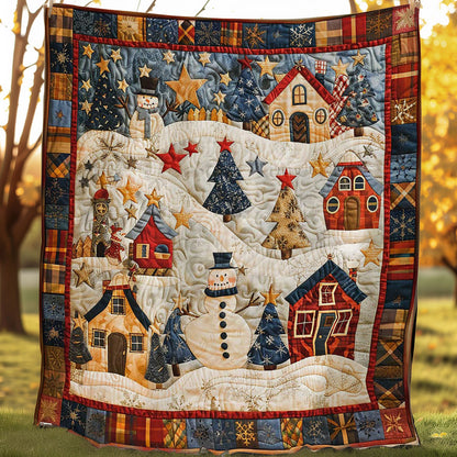 Christmas Snowman WJ1906012CL Quilt