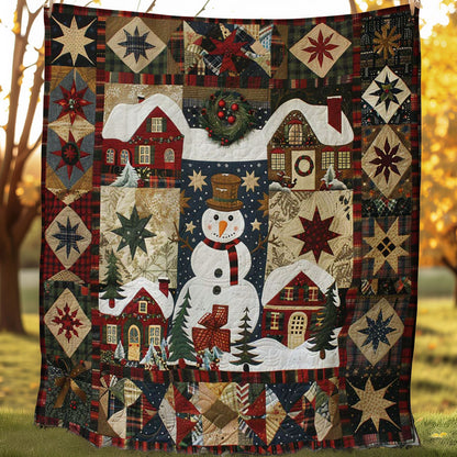 Christmas Snowman WJ2006008CL Quilt