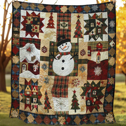 Christmas Snowman WJ2006009CL Quilt