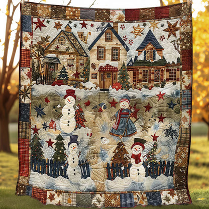 Christmas Snowmen WJ1906013CL Quilt