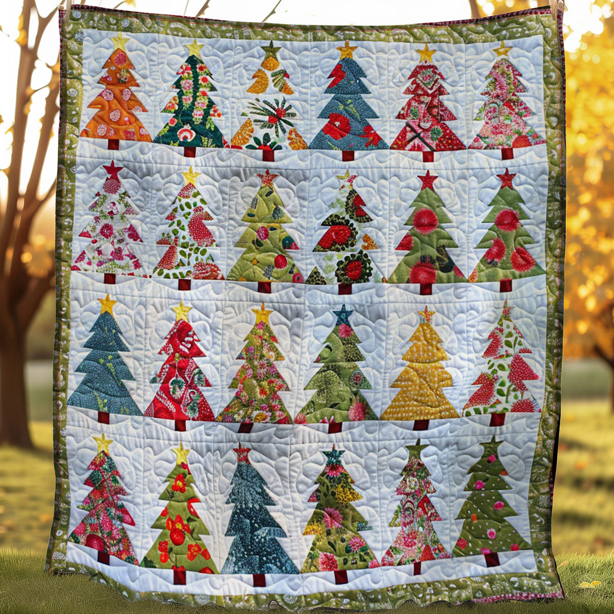 Christmas Tree WJ1006006CL Quilt