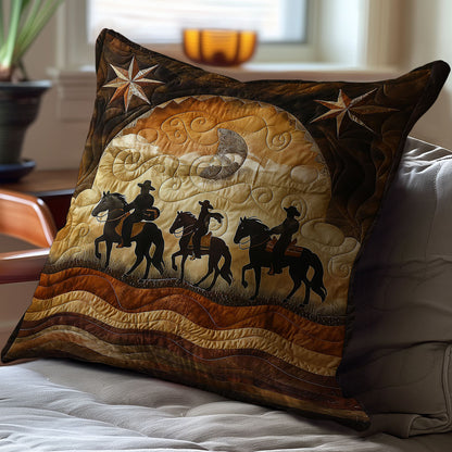 Cowboy Horse WJ1210031CL Quilt Pillow Case