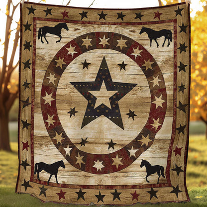 Cowboy Inspired Star WJ0107007CL Quilt