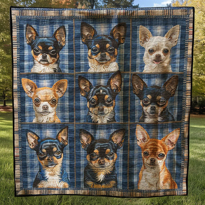 Cute Chihuahua WJ2307014CL Quilt