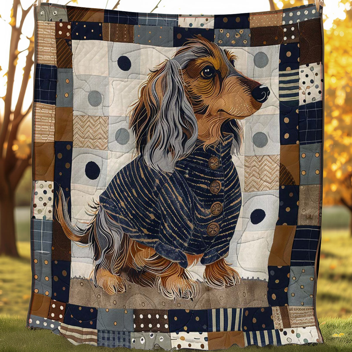 Dachshund WJ1807009CL Quilt