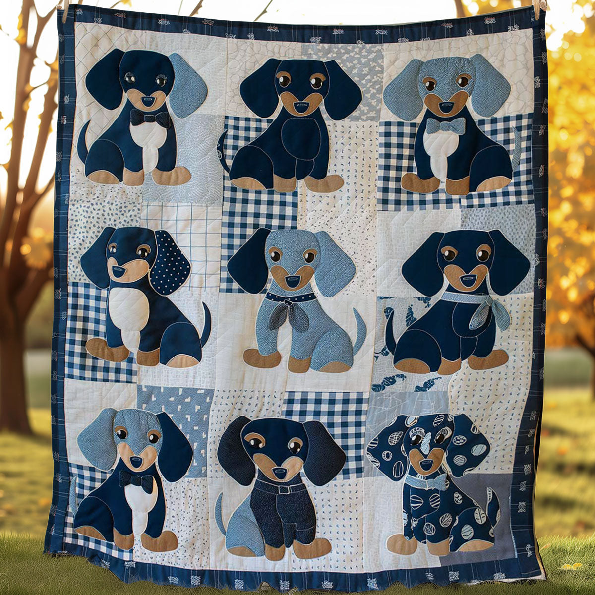 Dachshunds WJ2406006CL Quilt