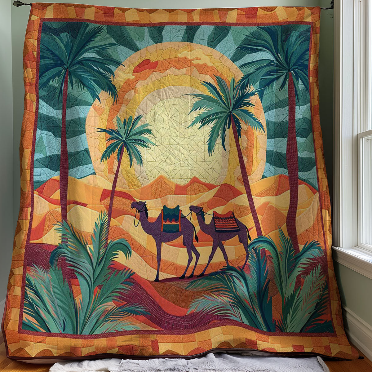 Desert Camel WJ0909011CL Quilt