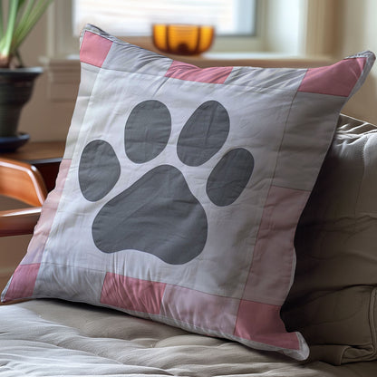 Dog paw WJ2307042CL Quilt Pillow Case