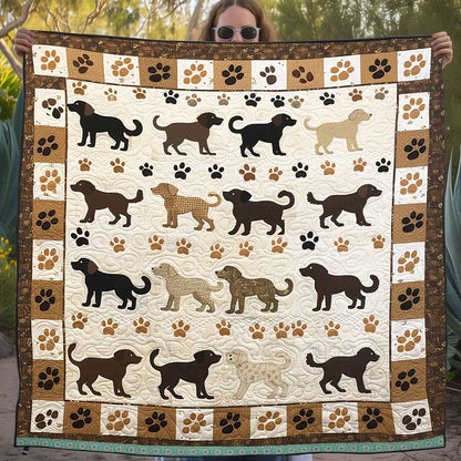 Dogs Silhouettes WJ1409007CL Quilt
