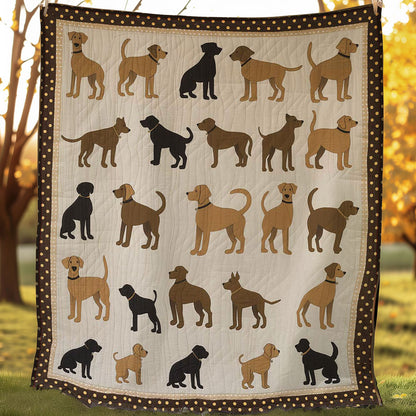 Dogs WJ0507004CL Quilt