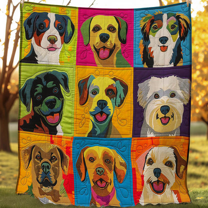 Dogs WJ1007007CL Quilt