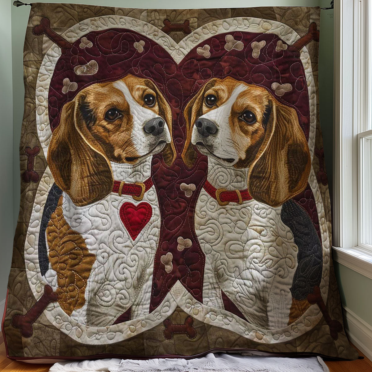 Dogs WJ1508011CL Quilt