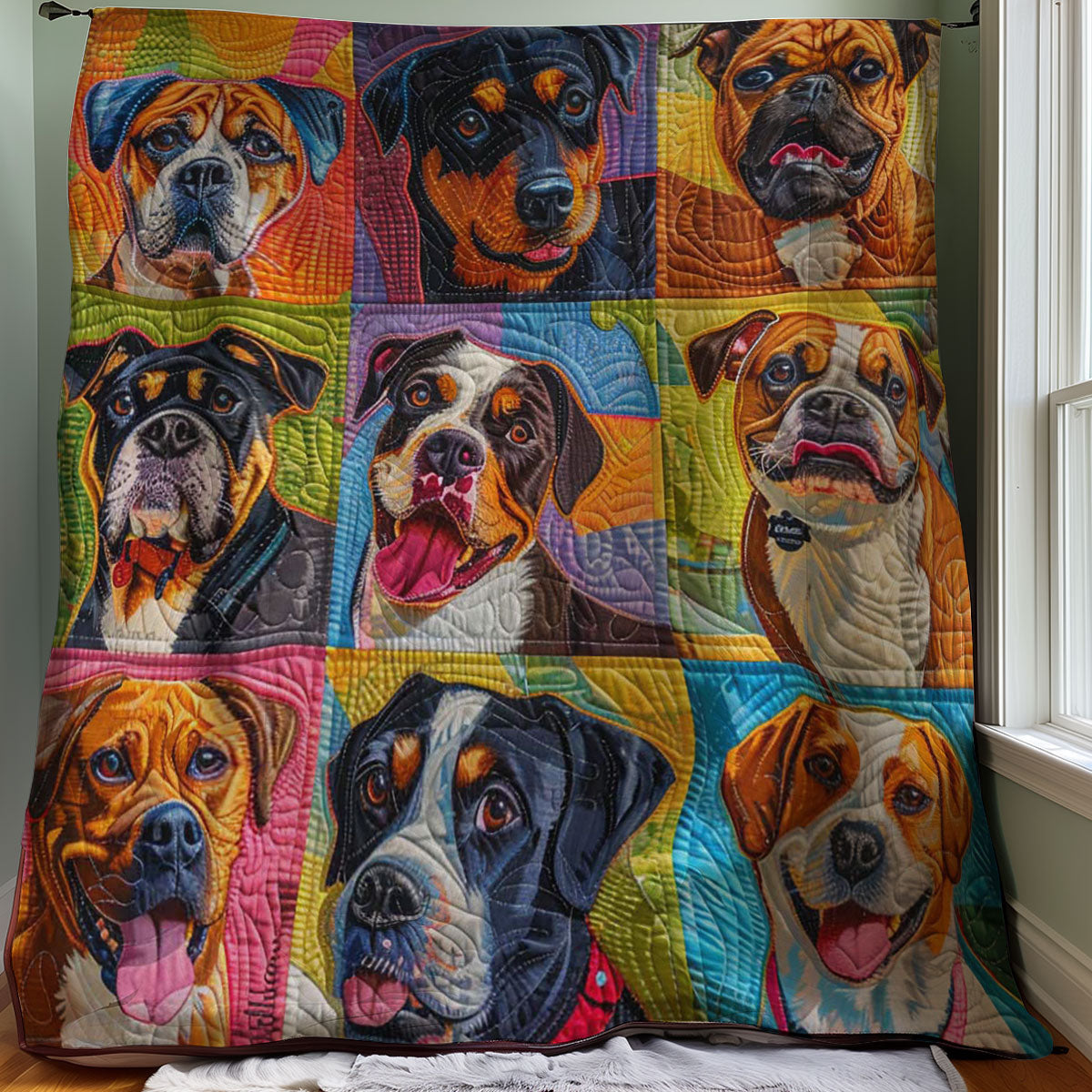 Dogs WJ3107019CL Quilt