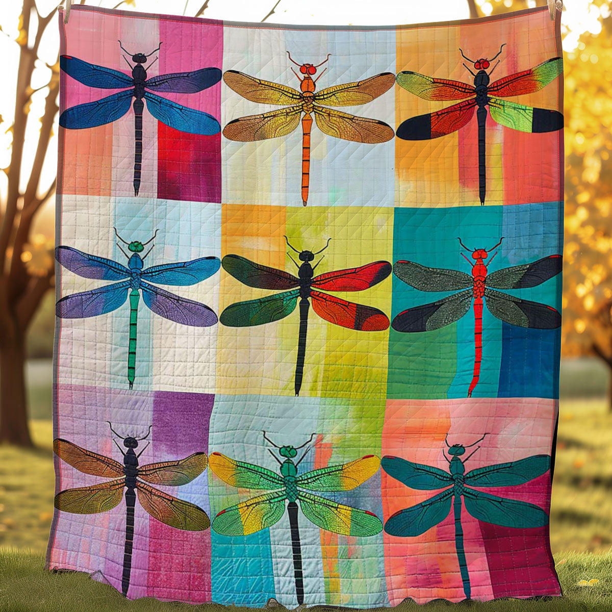 Dragonflies WJ0107010CL Quilt