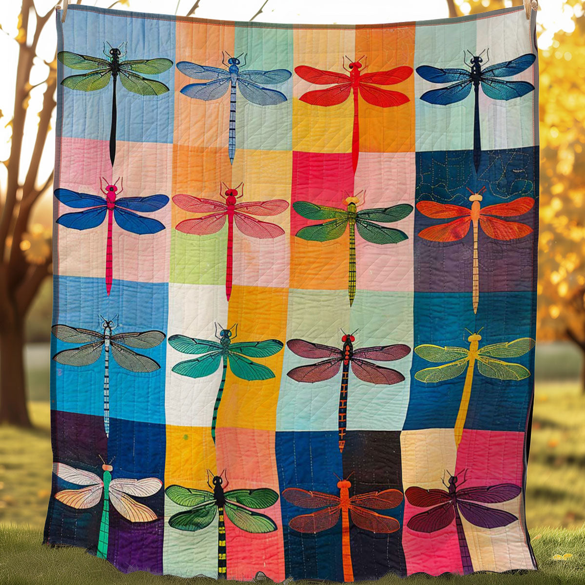 Dragonflies WJ0107011CL Quilt