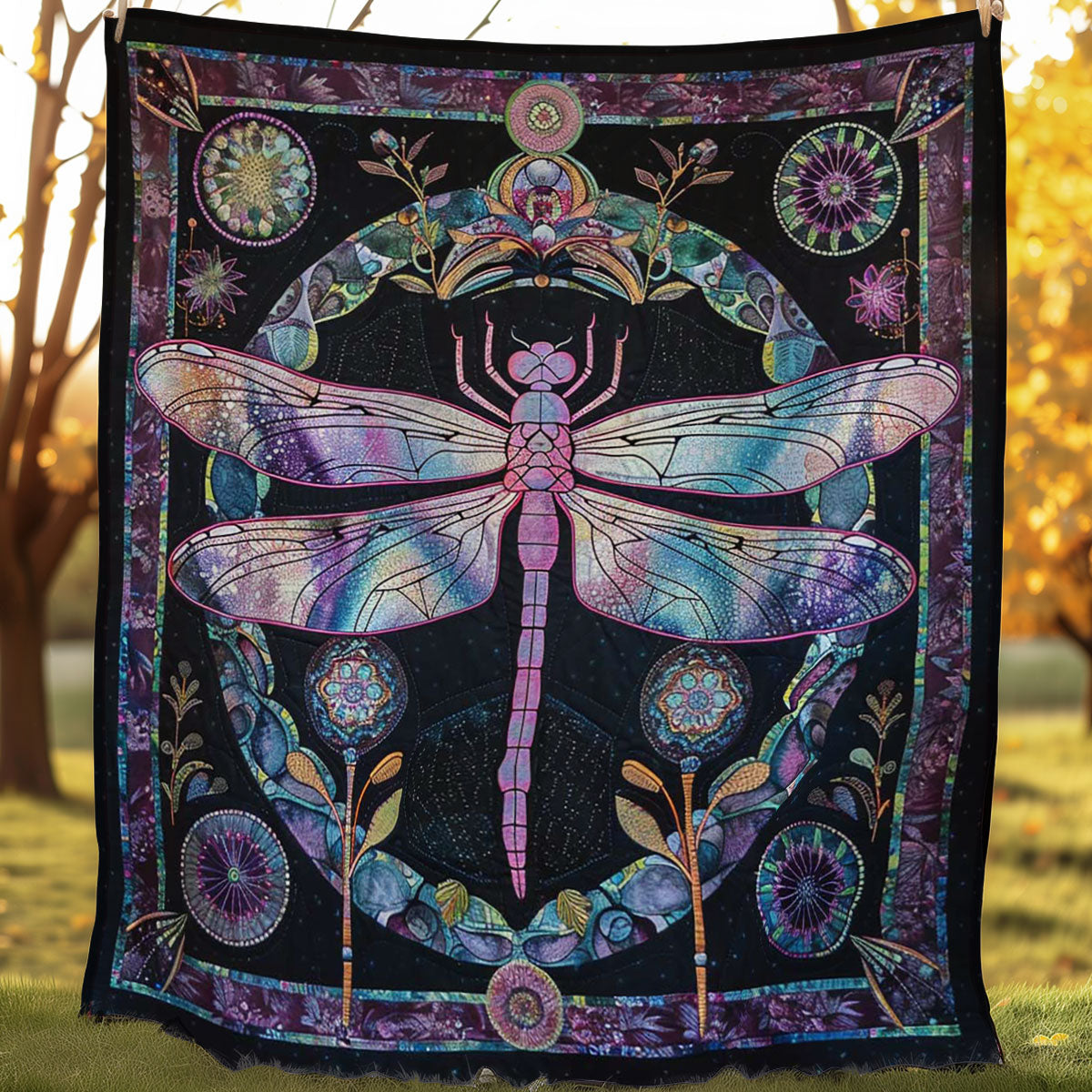 Dragonfly WJ2406008CL Quilt