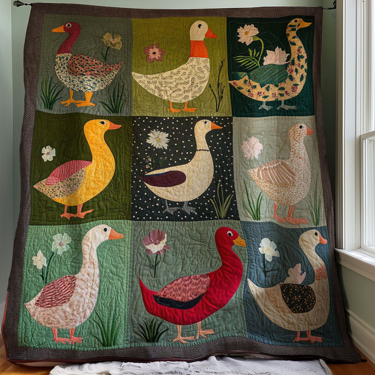 Ducks WJ0808036CL Quilt