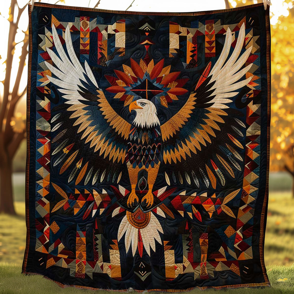 Eagle Native American WJ0507006CL Quilt