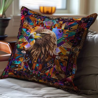 Eagle Native American WJ1607024CL Quilt Pillow Case