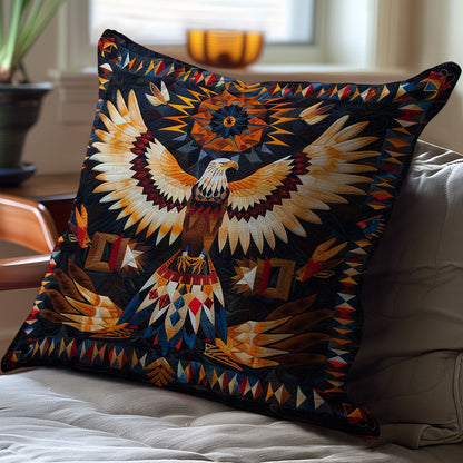 Eagle Native American WJ1707023CL Quilt Pillow Case