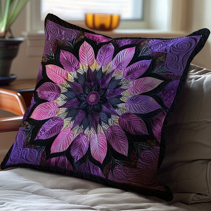 Feathered Flower WJ2007045CL Quilt Pillow Case