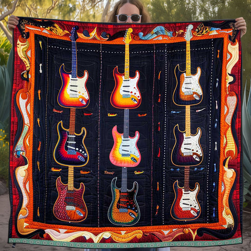 Fiery Guitar WJ1409010CL Quilt