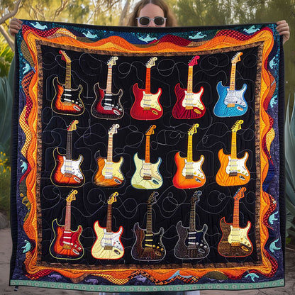 Fiery Guitar WJ1409011CL Quilt